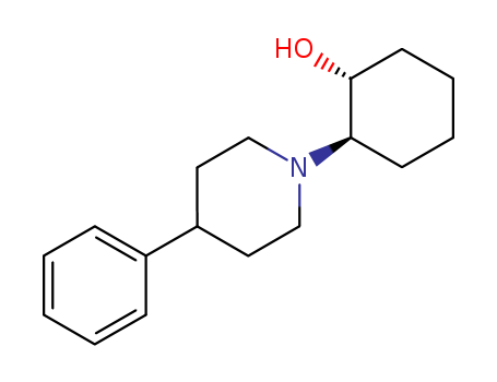 (±)-VesaMicol hydrochloride;(±)-trans-2-(4-Phenylpiperidinyl)cyclohexanolhydrochloride