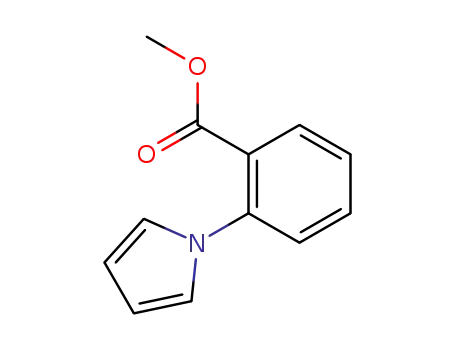 Molecular Structure of 10333-67-2 (METHYL 2-(1H-PYRROL-1-YL)BENZOATE)