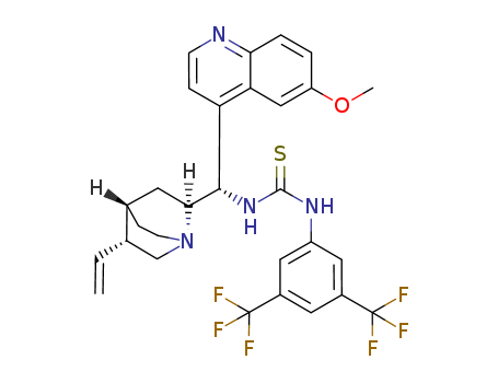 N-[3,5-bis(trifluoromethyl)phenyl]-N'-[(8α,9S)-6'-methoxycinchonan-9-yl]- Thiourea