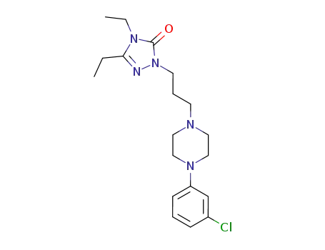 Molecular Structure of 52942-31-1 (Etoperidone)
