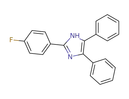 Molecular Structure of 2284-96-0 (2-(4-Fluorophenyl)-4,5-diphenylimidazole)