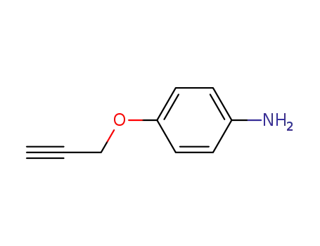 Molecular Structure of 26557-78-8 (4-(2-propyn-1-yloxy)aniline(SALTDATA: HCl))