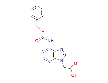 9H-Purine-9-acetic acid, 6-[[(phenylmethoxy)carbonyl]amino]-