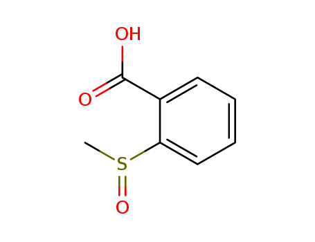 Benzoic acid,2-(methylsulfinyl)-  CAS NO.19093-34-6