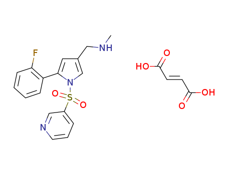 5-(2-Fluorophenyl)-N-methyl-1-(3-pyridinylsulfonyl)-1H-pyrrole-3-methanamine (2E)-2-butenedioate