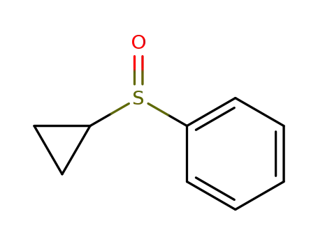 Benzene, (cyclopropylsulfinyl)-