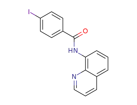 Molecular Structure of 1203050-38-7 (4-iodo-N-(quinolin-8-yl)benzamide)