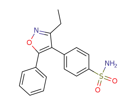 Benzenesulfonamide, 4-(3-ethyl-5-phenyl-4-isoxazolyl)-