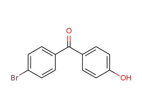 Molecular Structure of 4369-50-0 (Methanone, (4-bromophenyl)(4-hydroxyphenyl)-)