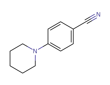 Molecular Structure of 1204-85-9 (4-PIPERIDIN-1-YL-BENZONITRILE)