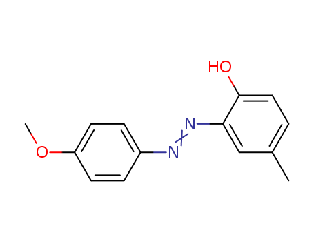 Phenol,2-[2-(4-methoxyphenyl)diazenyl]-4-methyl-