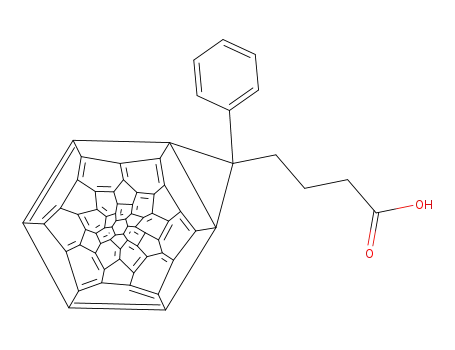 Molecular Structure of 161196-26-5 ([6,6]-phenyl-C61-butyric acid)