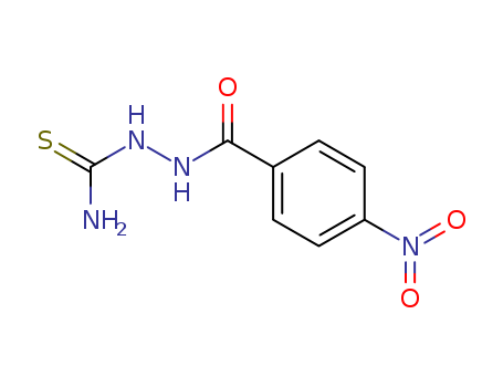 Benzoic acid, 4-nitro-, 2-(aminothioxomethyl)hydrazide cas  836-16-8