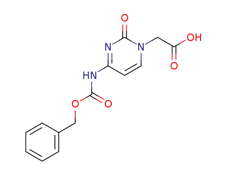 [N<sup>4</sup>-[(benzyloxy)carbonyl]cytosine-1-yl]acetic acid