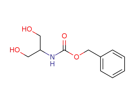 Molecular Structure of 71811-26-2 (N-Cbz-2-Amino-1,3-propanediol)