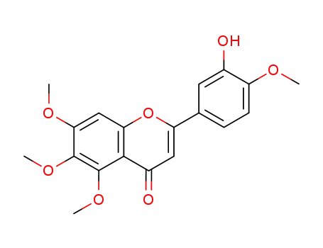 Molecular Structure of 21764-09-0 (EUPATORIN-5-METHYL ETHER)