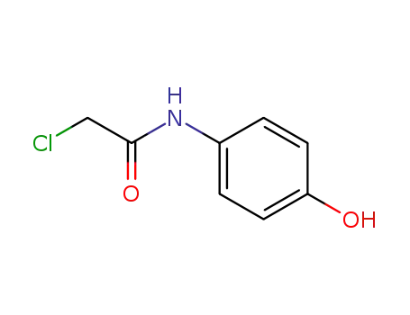 Molecular Structure of 2153-11-9 (2'-CHLORO-4-HYDROXYACETANILIDE)