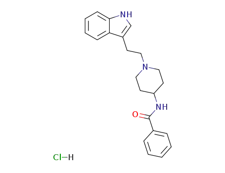 Molecular Structure of 38821-52-2 (INDORAMIN HYDROCHLORIDE)