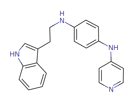 N-[2-(1H-Indol-3-yl)ethyl]-N'-(4-pyridinyl)-1,4-benzenediamine