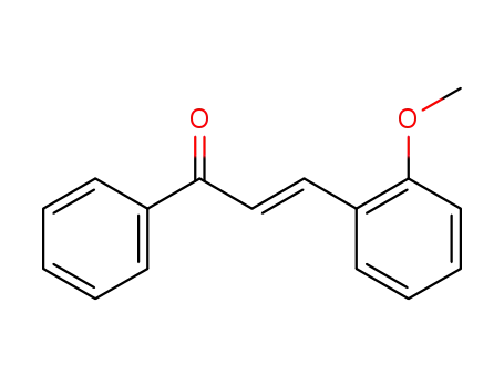 Molecular Structure of 22965-99-7 ((2E)-3-(2-methoxyphenyl)-1-phenylprop-2-en-1-one)