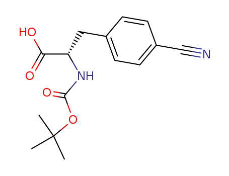 L-Phenylalanine,4-cyano-N-[(1,1-dimethylethoxy)carbonyl]-