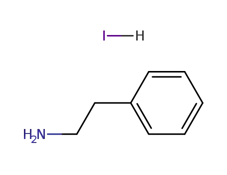 Molecular Structure of 151059-43-7 (2-Phenylethylamine Hydroiodide)
