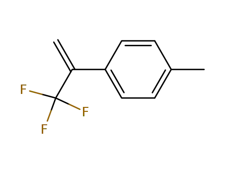 Molecular Structure of 69843-09-0 (Benzene, 1-methyl-4-[1-(trifluoromethyl)ethenyl]-)