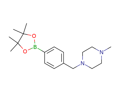 1-methyl-4-[4-(4,4,5,5-tetramethyl-1,3,2-dioxaborolan-2-yl)benzyl]piperazine CAS No.938043-30-2