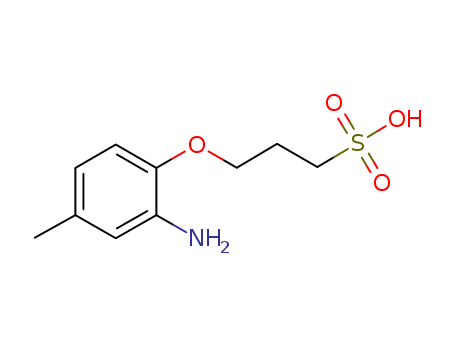 1-Propanesulfonic acid,3-(2-amino-4-methylphenoxy)-