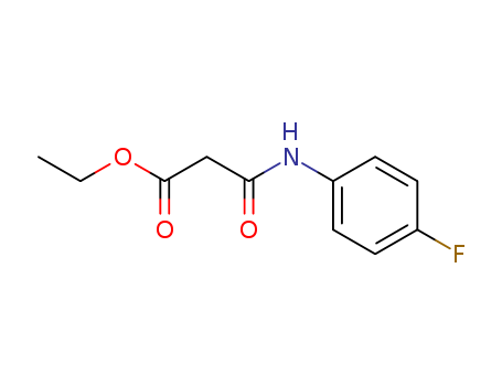 Propanoic acid, 3-[(4-fluorophenyl)amino]-3-oxo-, ethyl ester