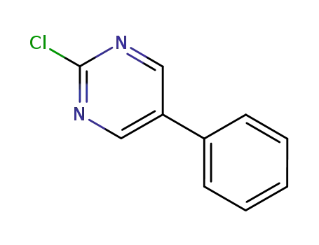 Molecular Structure of 22536-62-5 (2-CHLORO-5-PHENYL-PYRIMIDINE)