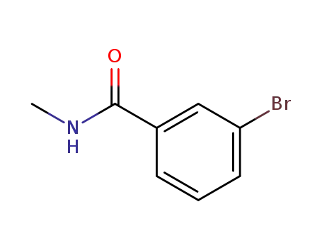 Molecular Structure of 49834-22-2 (3-Bromo-N-methylbenzamide 98%)