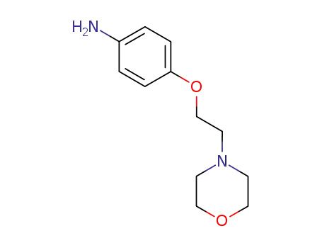 Molecular Structure of 52481-41-1 (4-(2-MORPHOLIN-4-YLETHOXY)ANILINE)