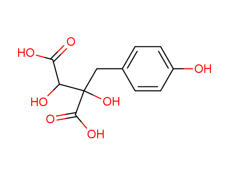 2,3-dihydroxy-2-[(4-hydroxyphenyl)methyl]butanedioic acid