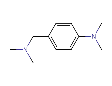 Molecular Structure of 51227-15-7 (N,N-Dimethyl-4-(dimethylamino)benzenemethanamine)