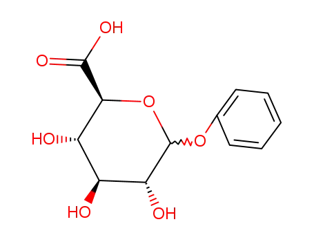 Molecular Structure of 16063-67-5 (phenylglucuronide)