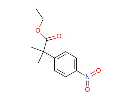 Benzeneaceticacid, a,a-dimethyl-4-nitro-, ethyl ester