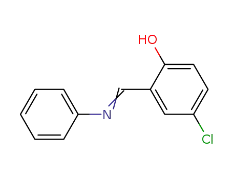 Molecular Structure of 15597-76-9 (5-CHLOROSALICYLIDENE ANILINE)
