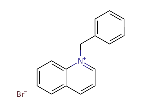 Molecular Structure of 26323-01-3 (Quinolinium,1-(phenylmethyl)-, bromide (1:1))