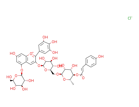 Molecular Structure of 28463-30-1 (nasunin)