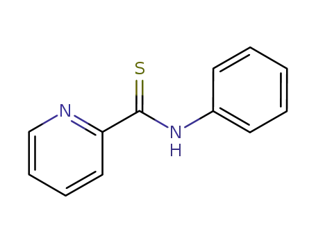 Molecular Structure of 13225-84-8 (N-phenylpyridine-2-carbothioamide)