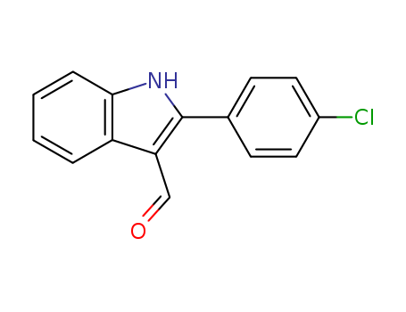 1H-Indole-3-carboxaldehyde,2-(4-chlorophenyl)-