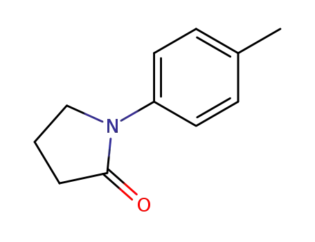 Molecular Structure of 3063-79-4 (1-(4-METHYLPHENYL)-2-PYRROLIDINONE)