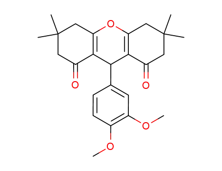 1H-Xanthene-1,8(2H)-dione,
9-(3,4-dimethoxyphenyl)-3,4,5,6,7,9-hexahydro-3,3,6,6-tetramethyl-