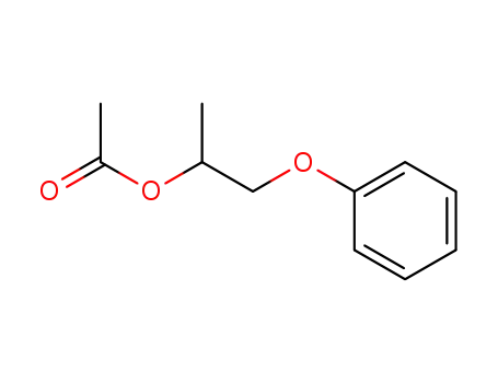 Molecular Structure of 5413-56-9 (1-phenoxypropan-2-yl acetate)