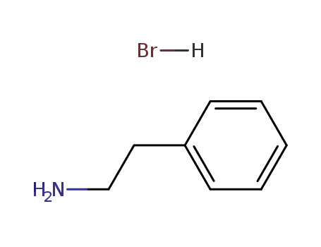 Molecular Structure of 53916-94-2 (Benzeneethanamine, hydrobromide)