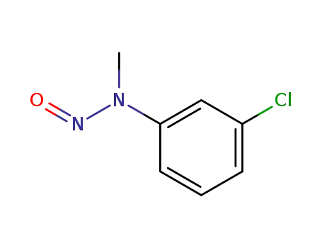 Molecular Structure of 4243-20-3 (3-chloro-N-methyl-N-nitrosoaniline)