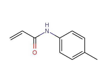 Molecular Structure of 7766-36-1 (N-(4-methylphenyl)prop-2-enamide)