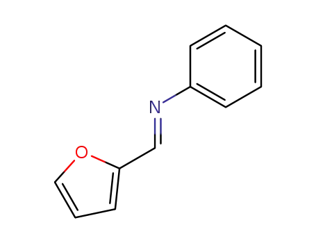 Benzenamine, N-(2-furanylmethylene)-, (E)-