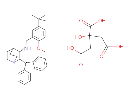 Molecular Structure of 862543-54-2 (Maropitant Citrate Salt)